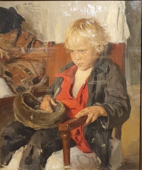Маковский В.Е. Шурка 1908 холст, масло