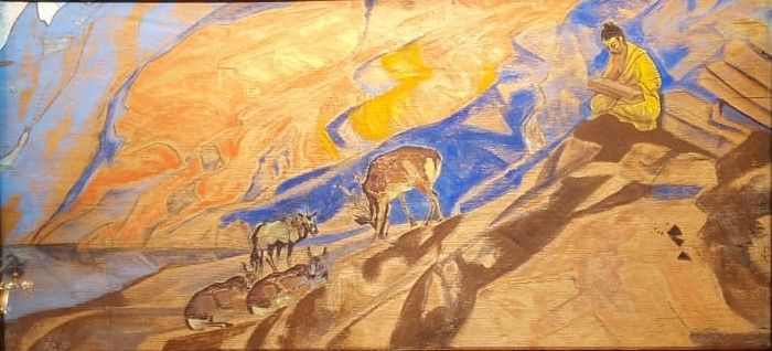 Николай Рерих Завещание учителя, 1927