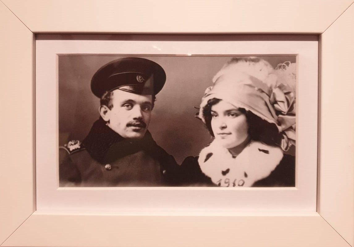 Константин Мельников и Анна Яблокова (Мельникова) 1910