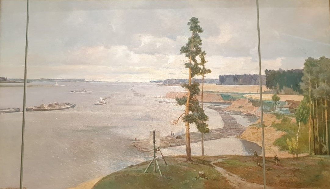 Нисский Г.Г. Верхняя Волга 1949 холст, масло