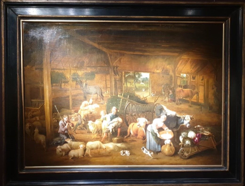 Хендрик Мартенс Сорг. Около 1610-1670 Крестьянское хозяйство, конец 1630-1640-е гг