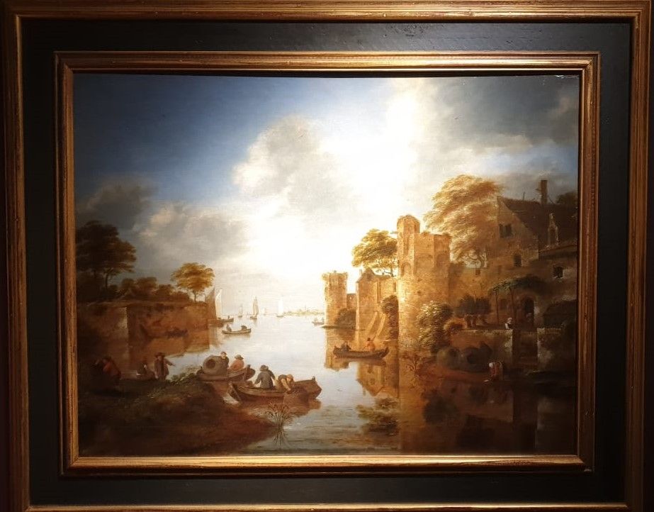 Клас Моленар 1626/1629-1676 Приморский пейзаж, 1657