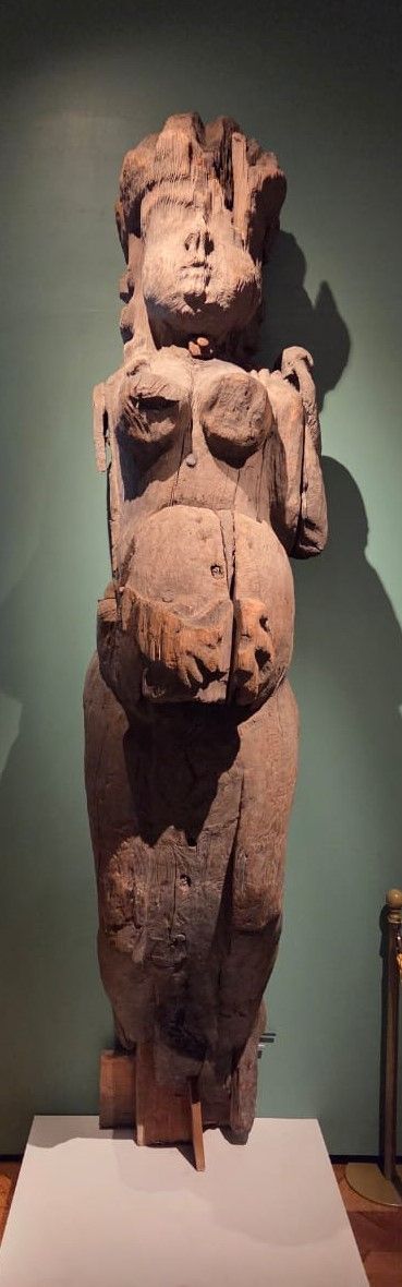 Новосое украшение корабля. Западная Европа, XVII-начало XVIII дерево, металл, резьба