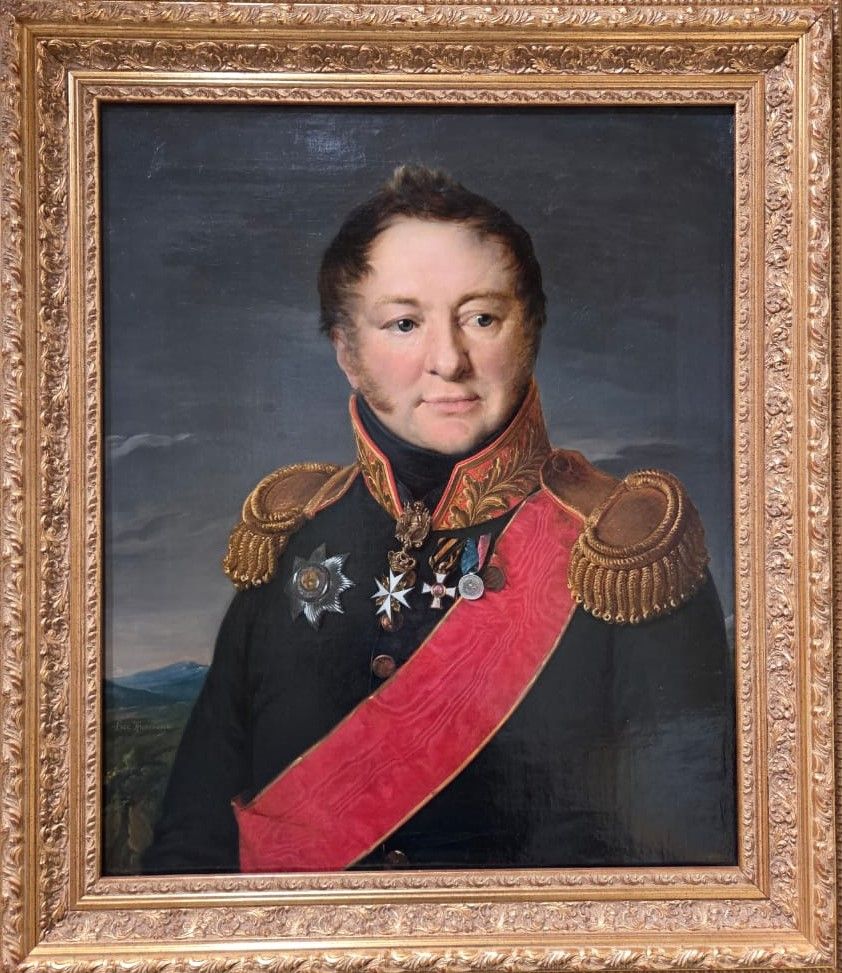 Тропинин Василий Андреевич (1780-1857). Портрет Павла Алексеевича Тучкова. 1820. холст, масло