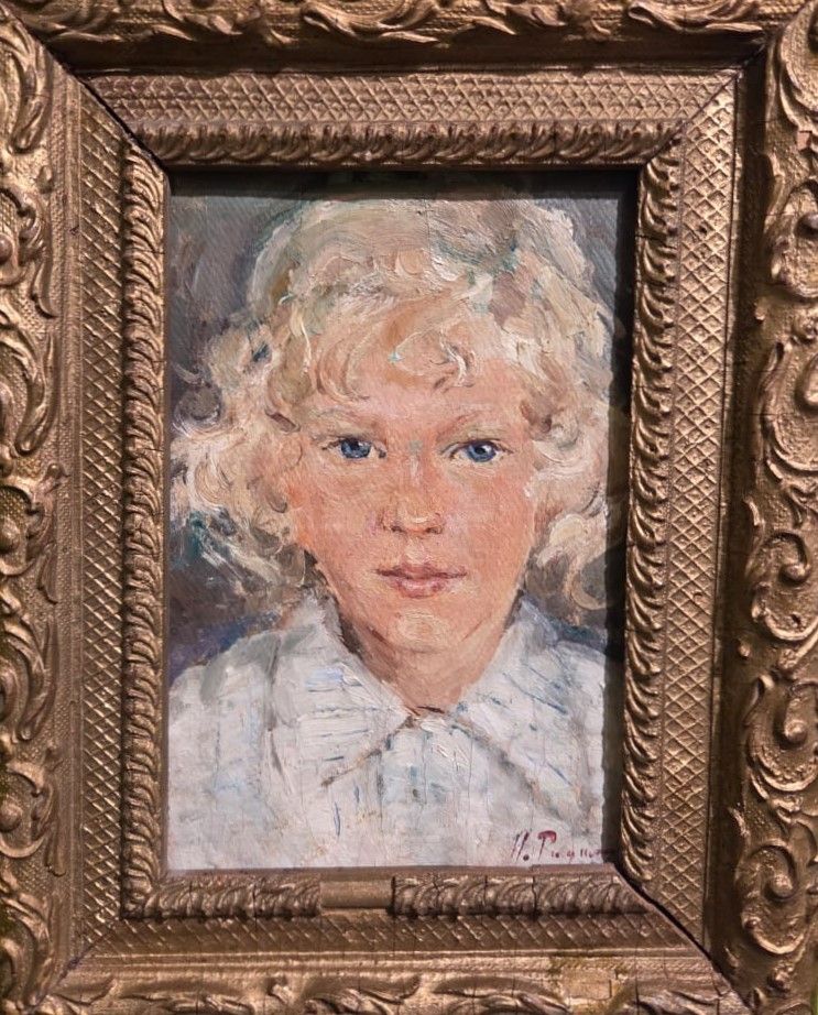 Радимов Павел Александрович (1887-1967) Портрет сына (Сергея). Холст, масло