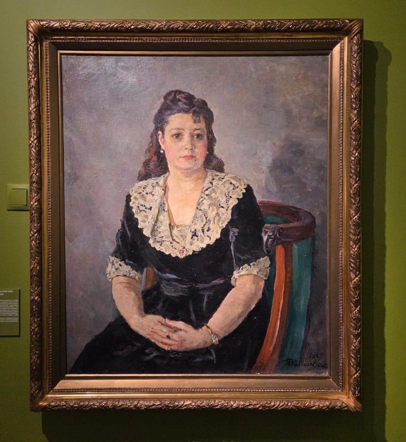 Кончаловский Пётр Петрович (1876-1956) Портрет артистки В.Г.Дуловой. Холст, масло