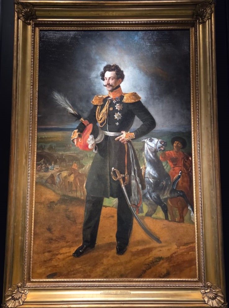 Портрет В.А.Перовского. 1837 холст, масло