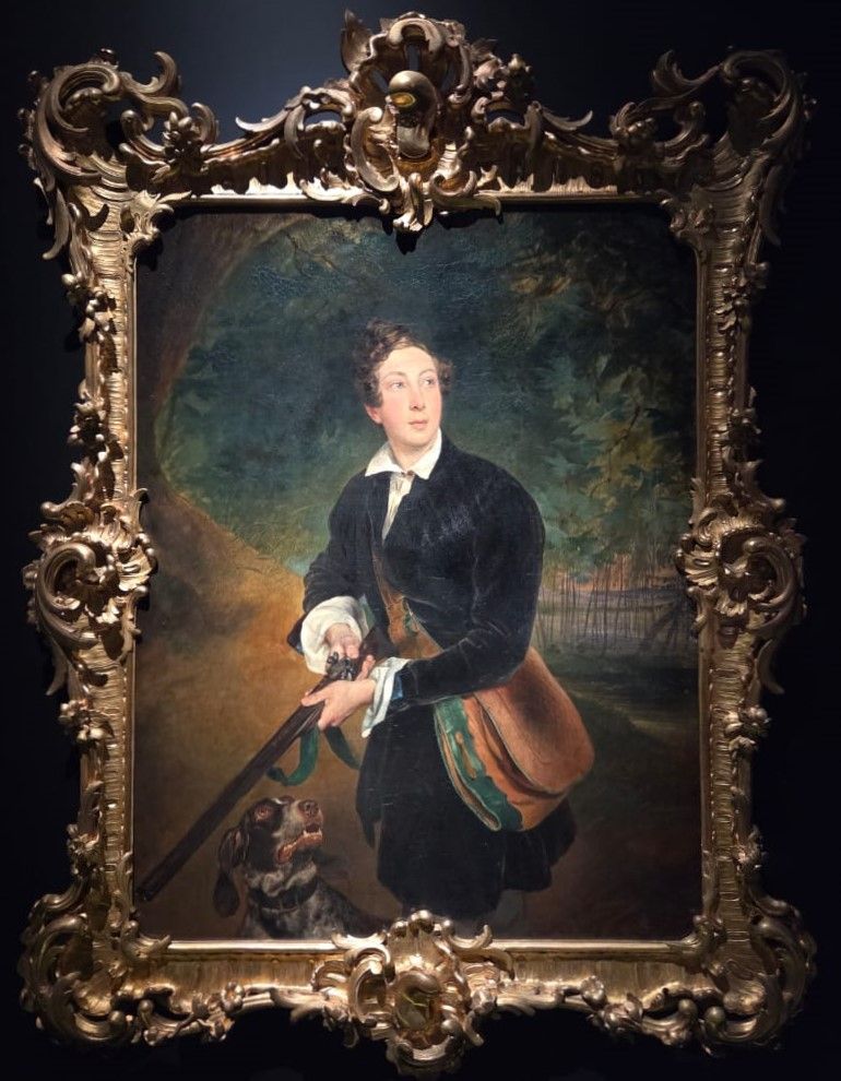 Портрет графа А.К.Толстого в юности. 1836 холст,масло