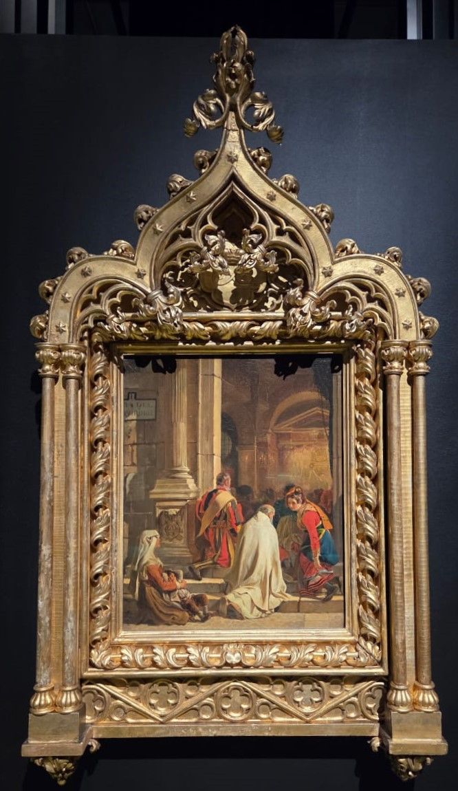 Вечерня. 1825 холст, масло