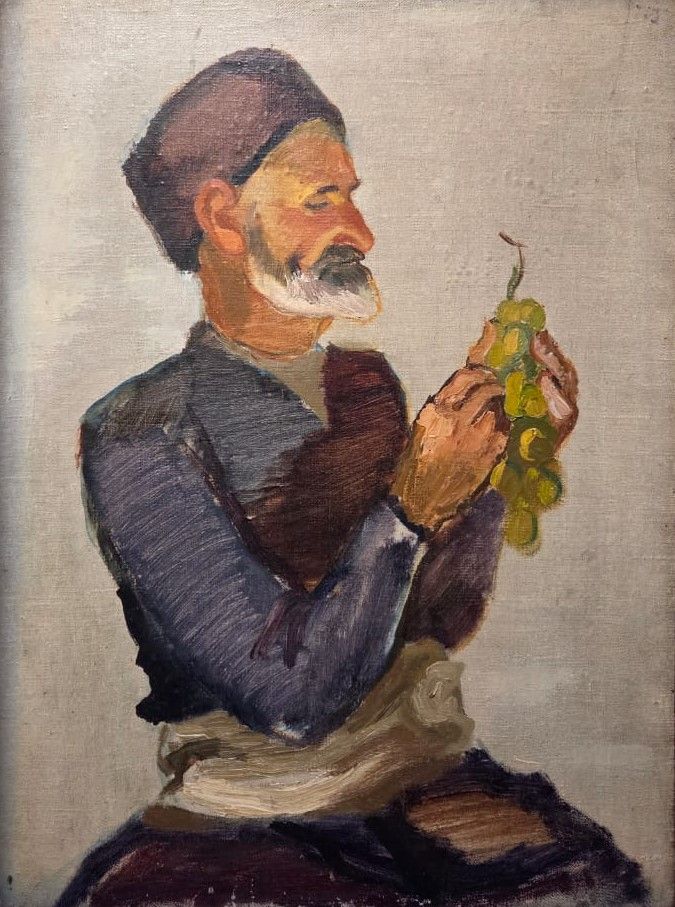 Новый урожай. Начало 1930-х. холст, масло