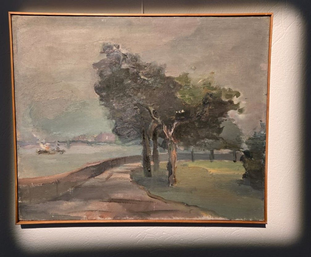 Набережная Невы 1939 холст, масло