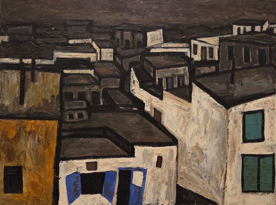 Бухара. Крыши. 1964-1965 холст, масло