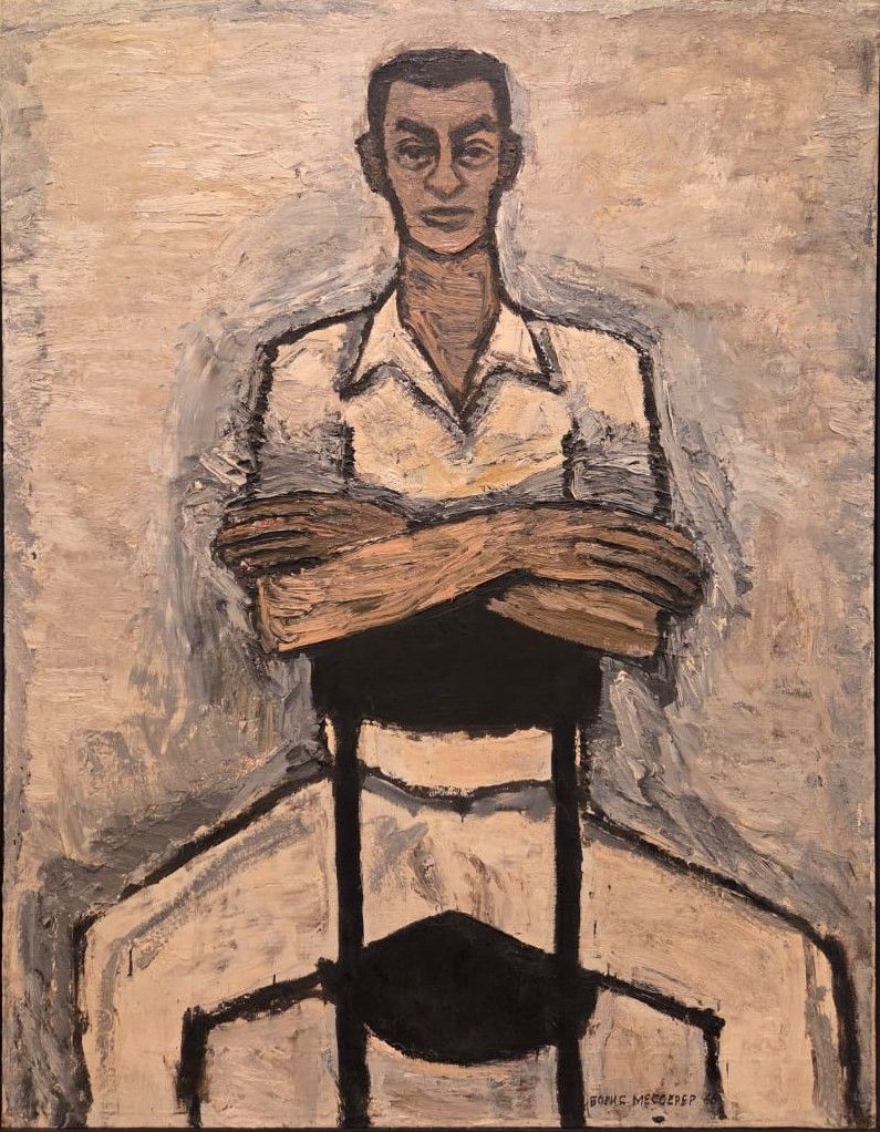 Портрет Льва Збарского. 1966 холст, масло