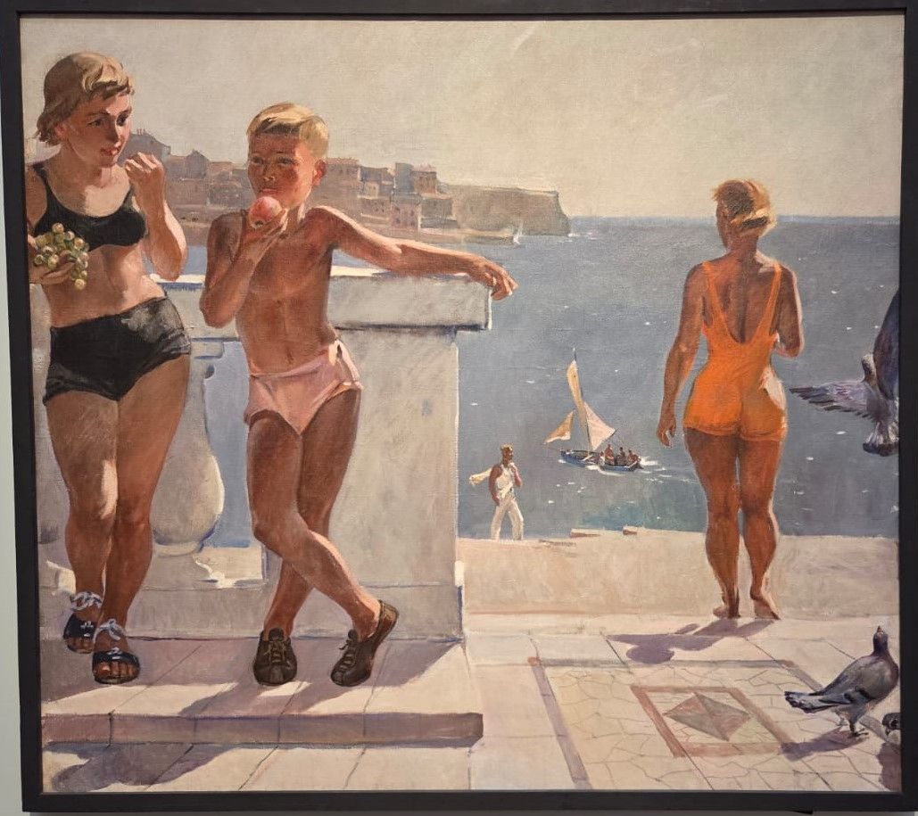 В Севастополе. 1953. холст, масло