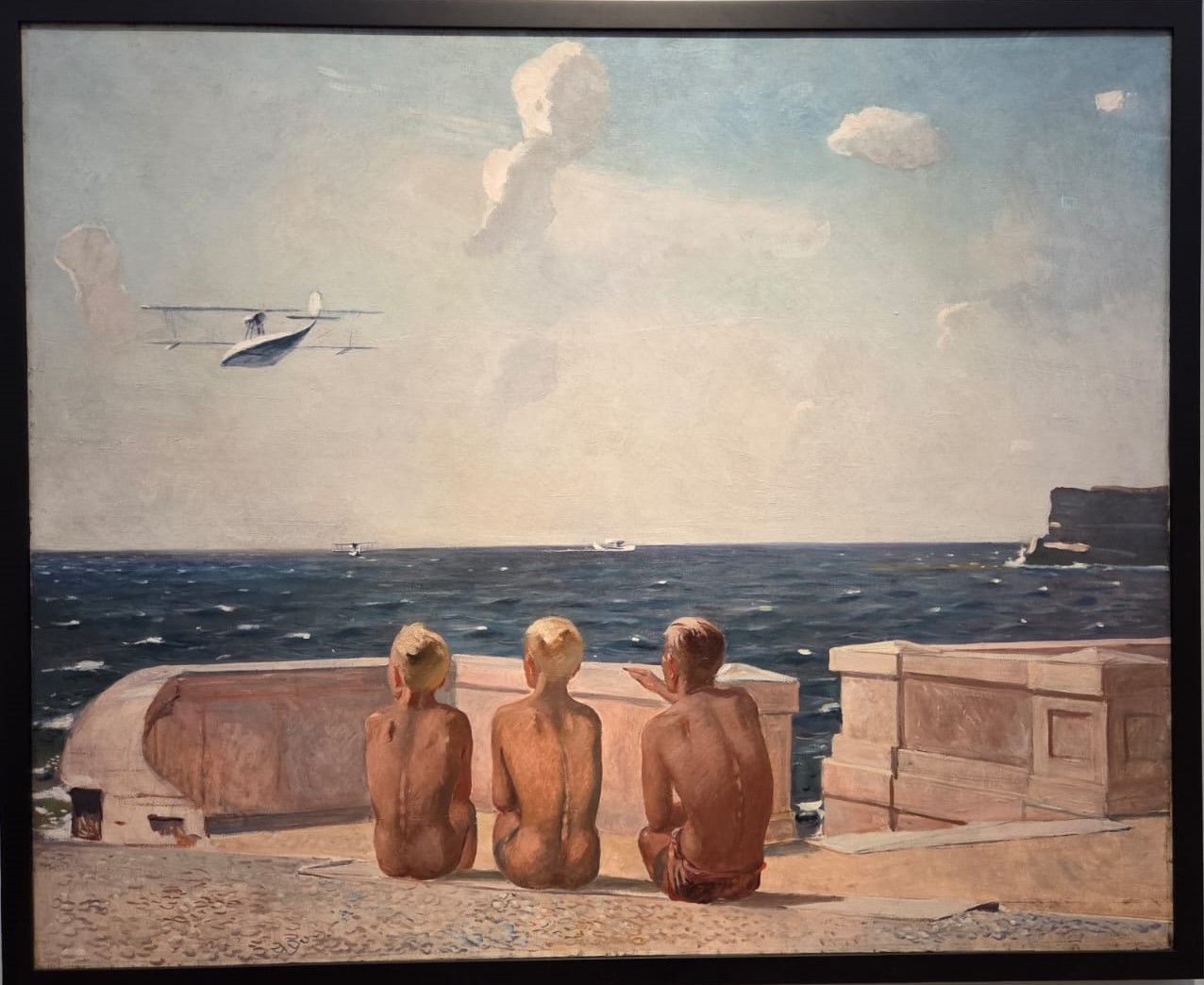 Будущие летчики. 1938. холст, масло