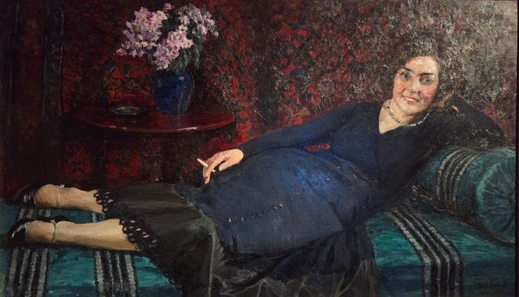 Игорь Грабарь Портрет К.Д.Медовой 1932. холст, масло