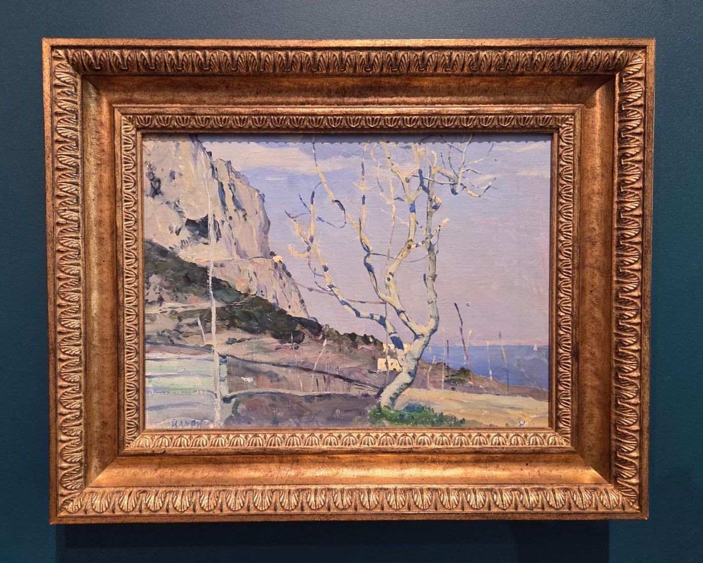 Нестеров М.В. Капри. Весна. 1908. холст на картоне, масло