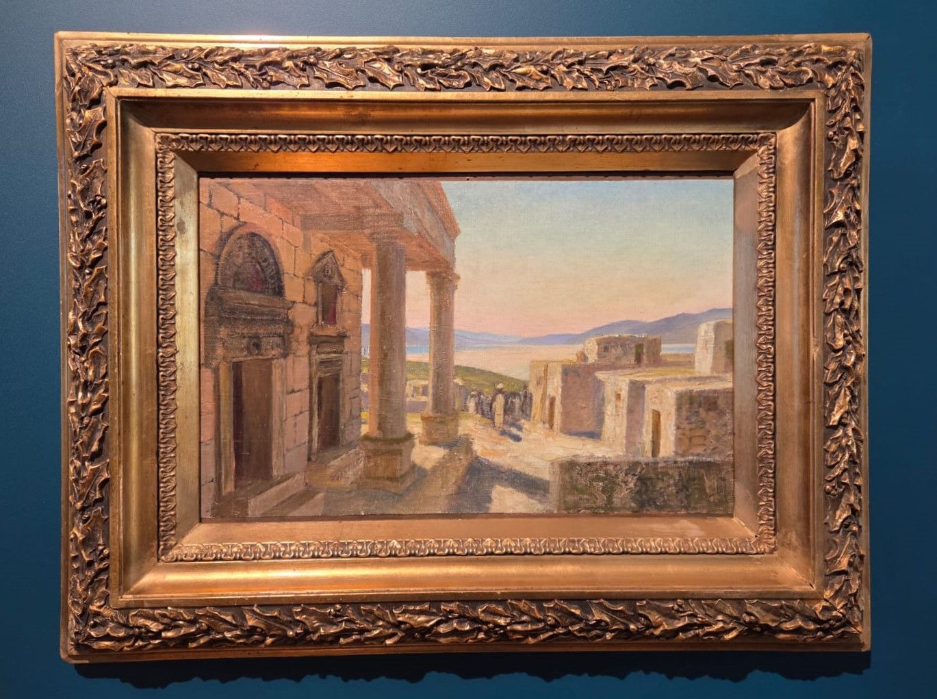 Поленов В.Д. Храм в Греции. 1880-е Холст на картоне, масло