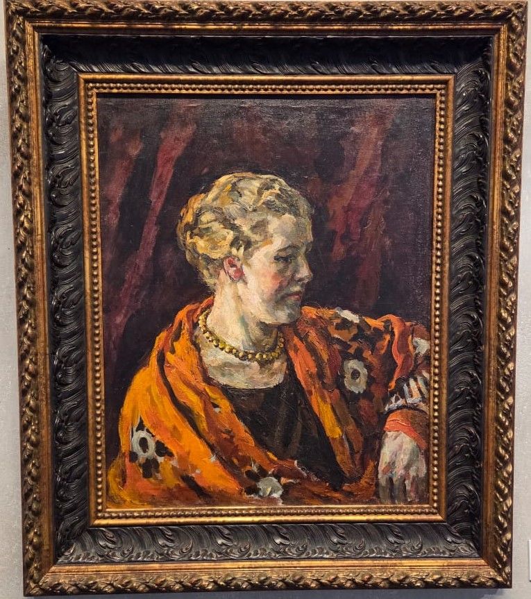 Пётр Кончаловский. Портрет актрисы. 1929