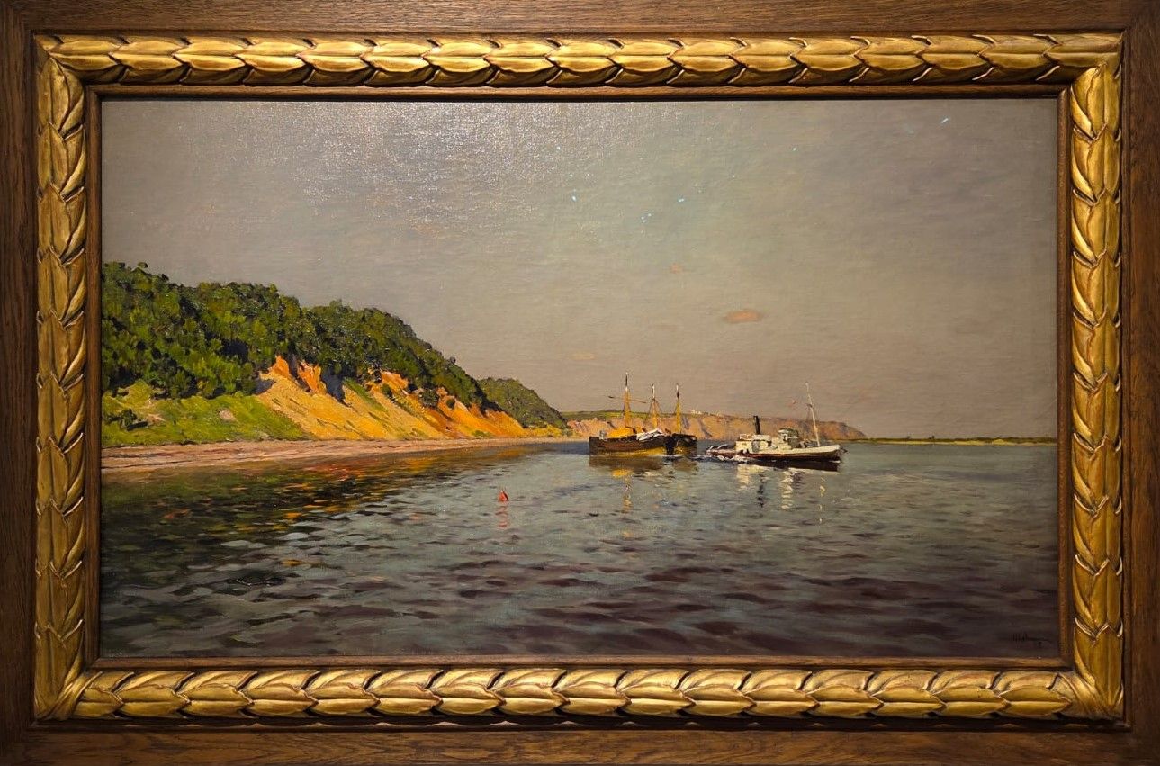Левитан И.И. Волга. Тихий день. 1895 холст, масло