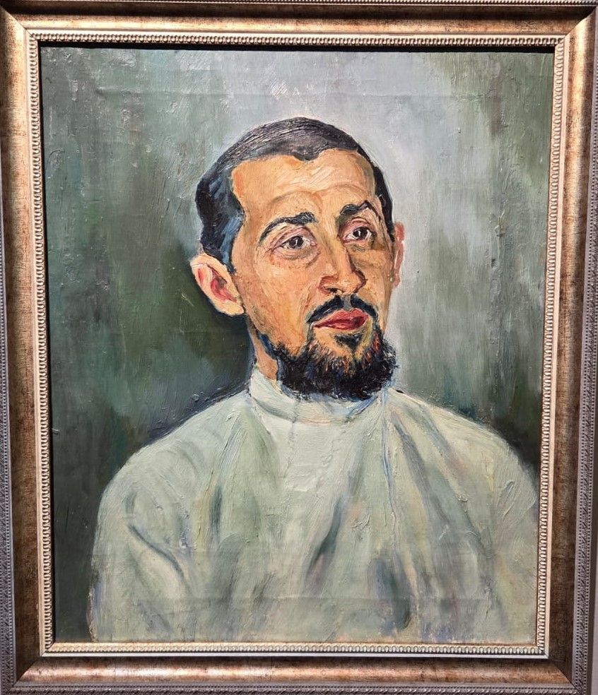 Д.Д.Бурлюк Голова татарина. 1915-1918 холст, масло