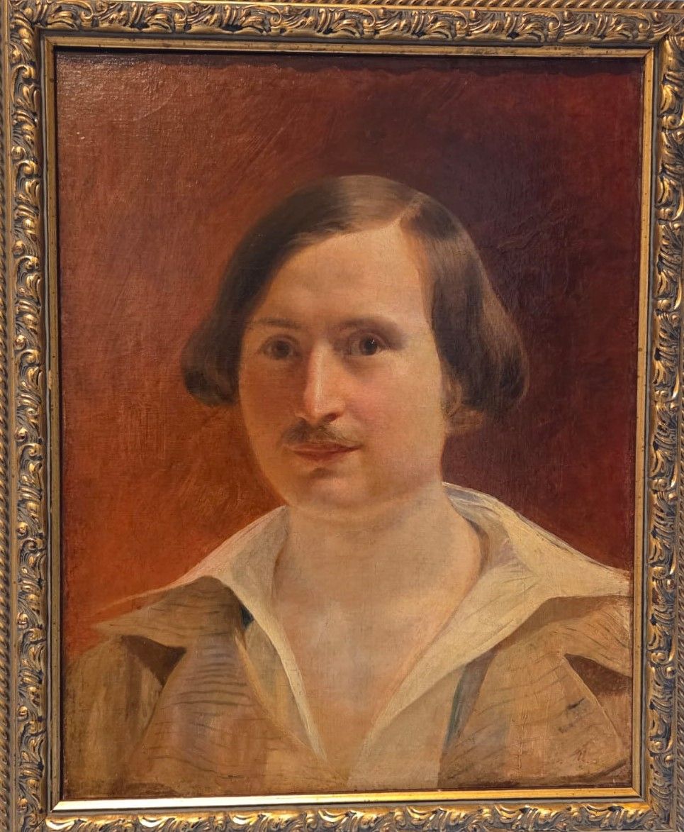 Николай Васильевич Гоголь. Ф.А.Моллер Россия. Начало 1840-х холст, масло