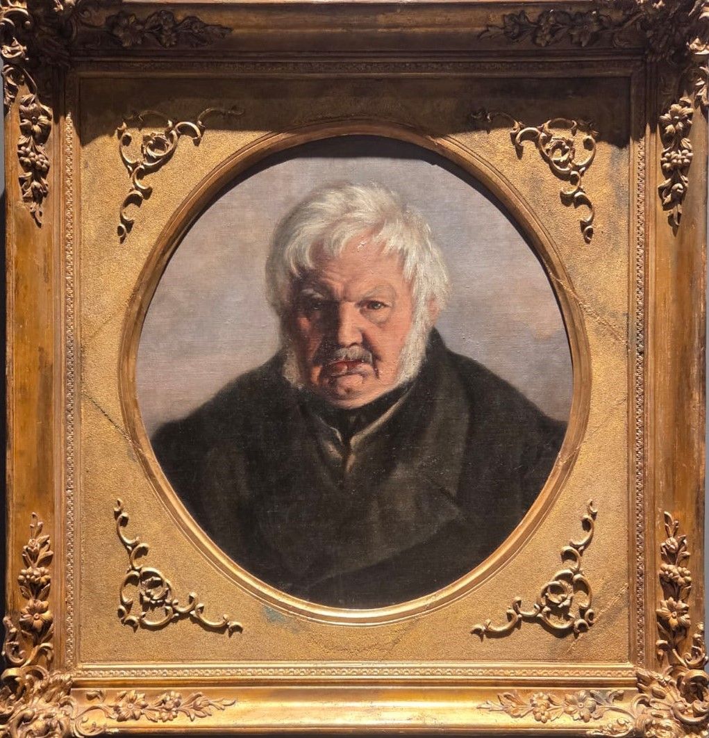 Генерал Алексей Петрович Ермолов. Э.А.Дмитриев--Мамонов 1859 холст, масло