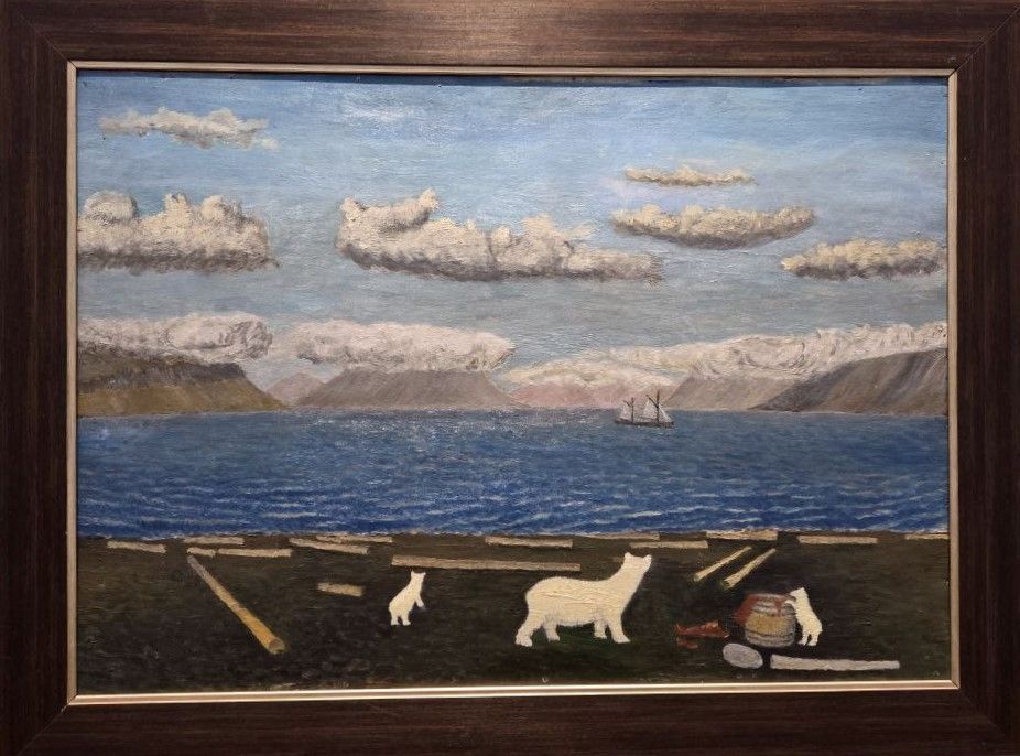 Тыко Вылко. Мыс Дровяное 1950-е холст, масло