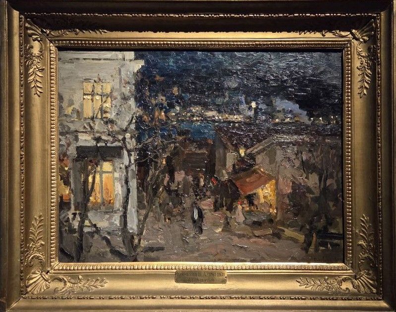 Константин Коровин Ялта ночью 1905 холст, масло