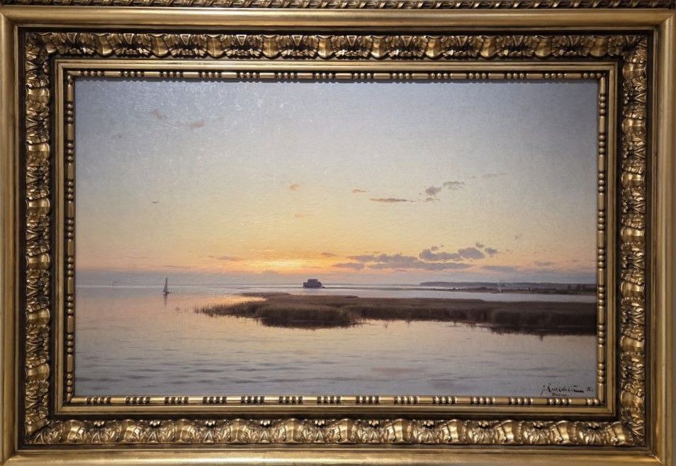 Иосиф Крачковский. Стрелка. Крым 1897 холст, масло