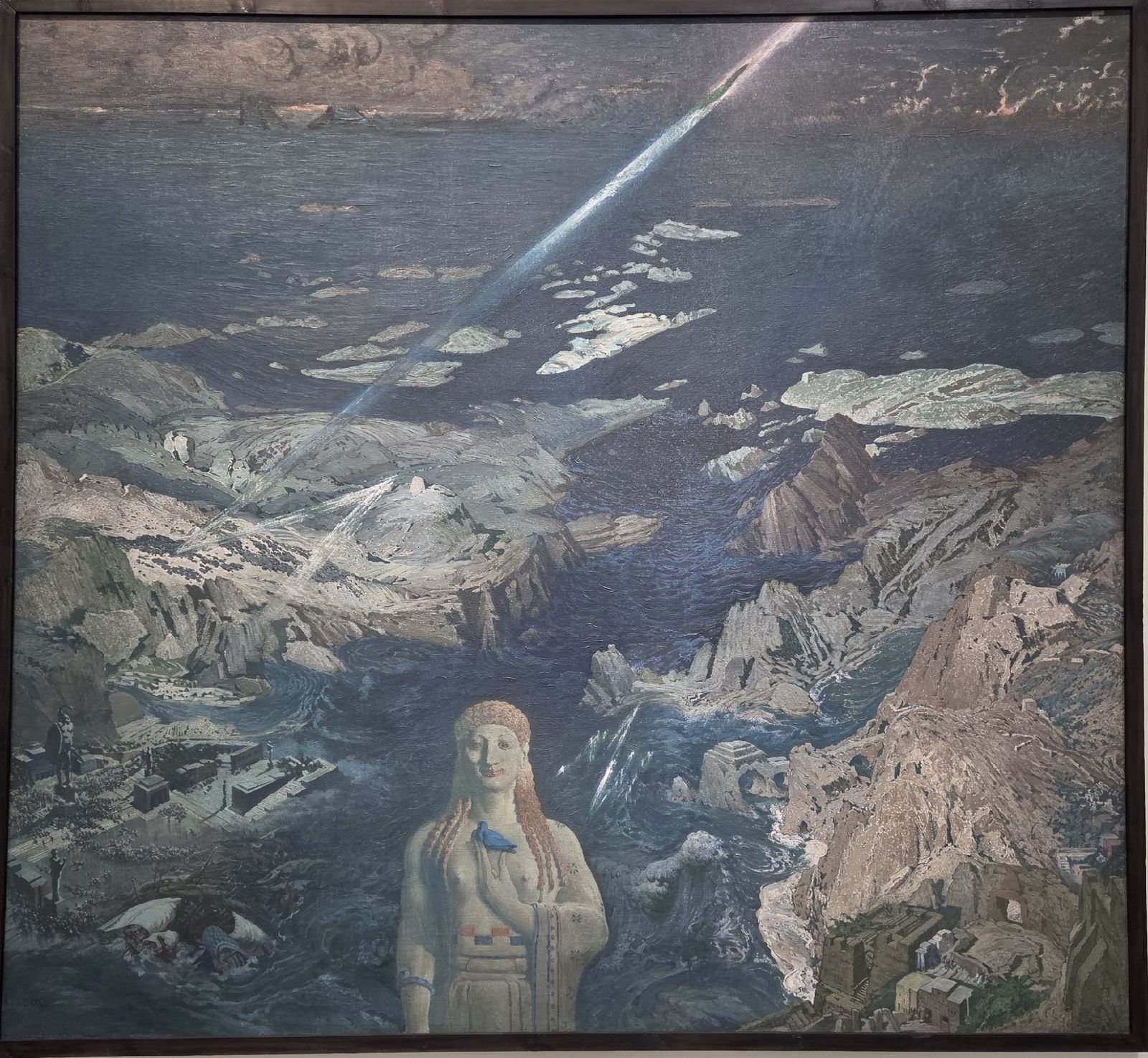 Лев Бакст. Древний ужас. 1908 холст, восео-масляная темпера