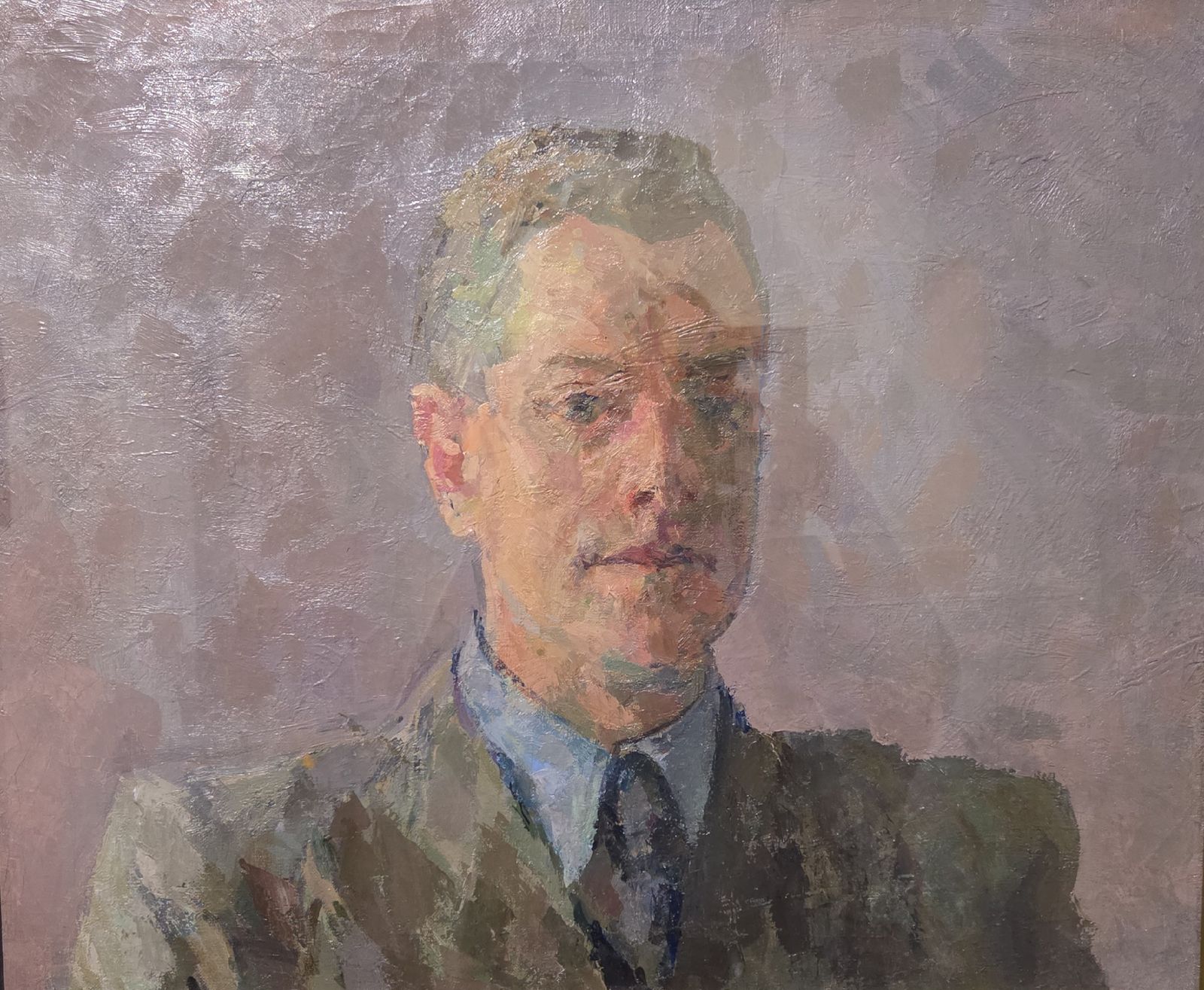 Андрей Юмашев Автопортрет Конец 1940-х холст, масло
