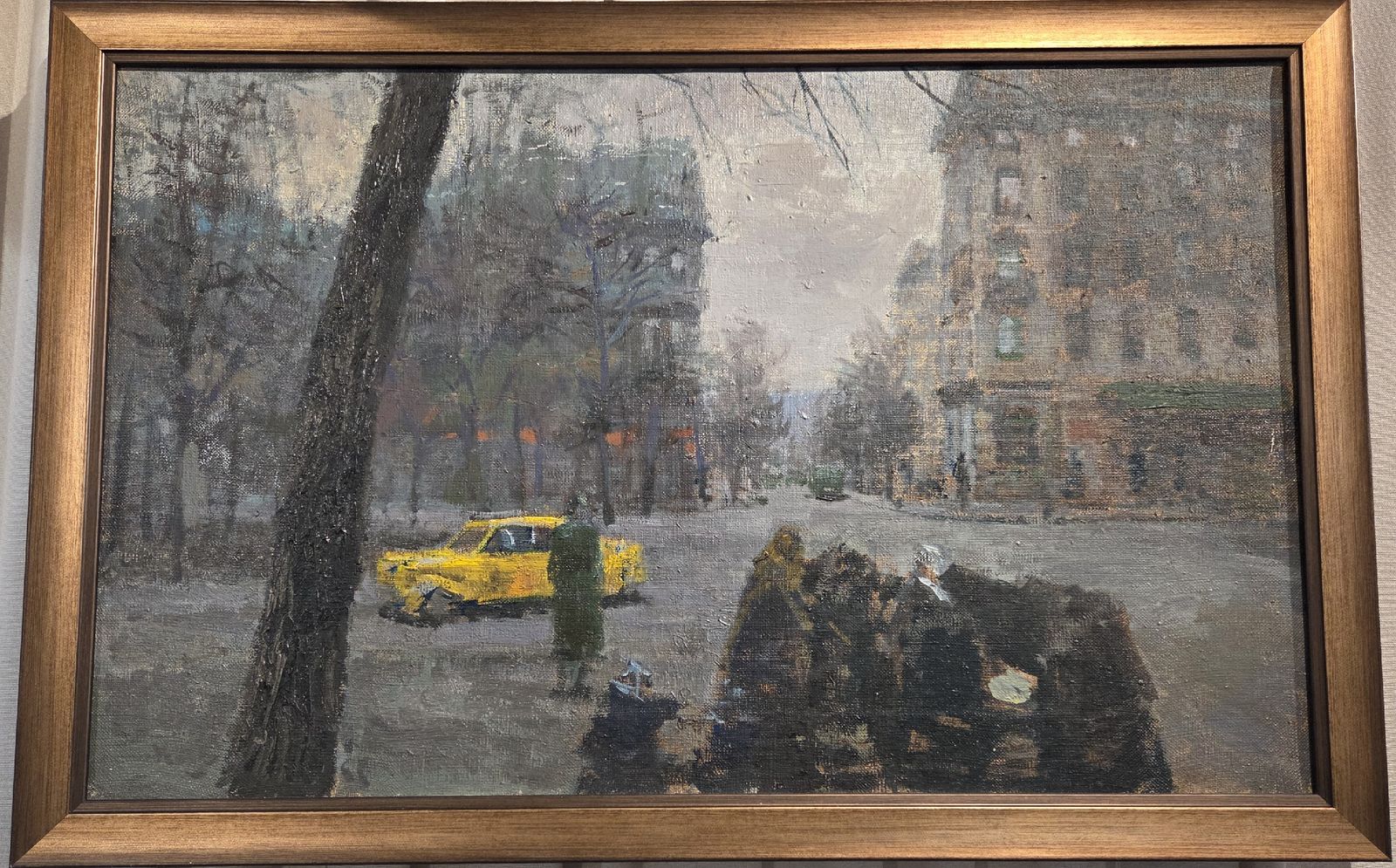 Коржев Г.М. На улицах Парижа. 1960 холст, масло