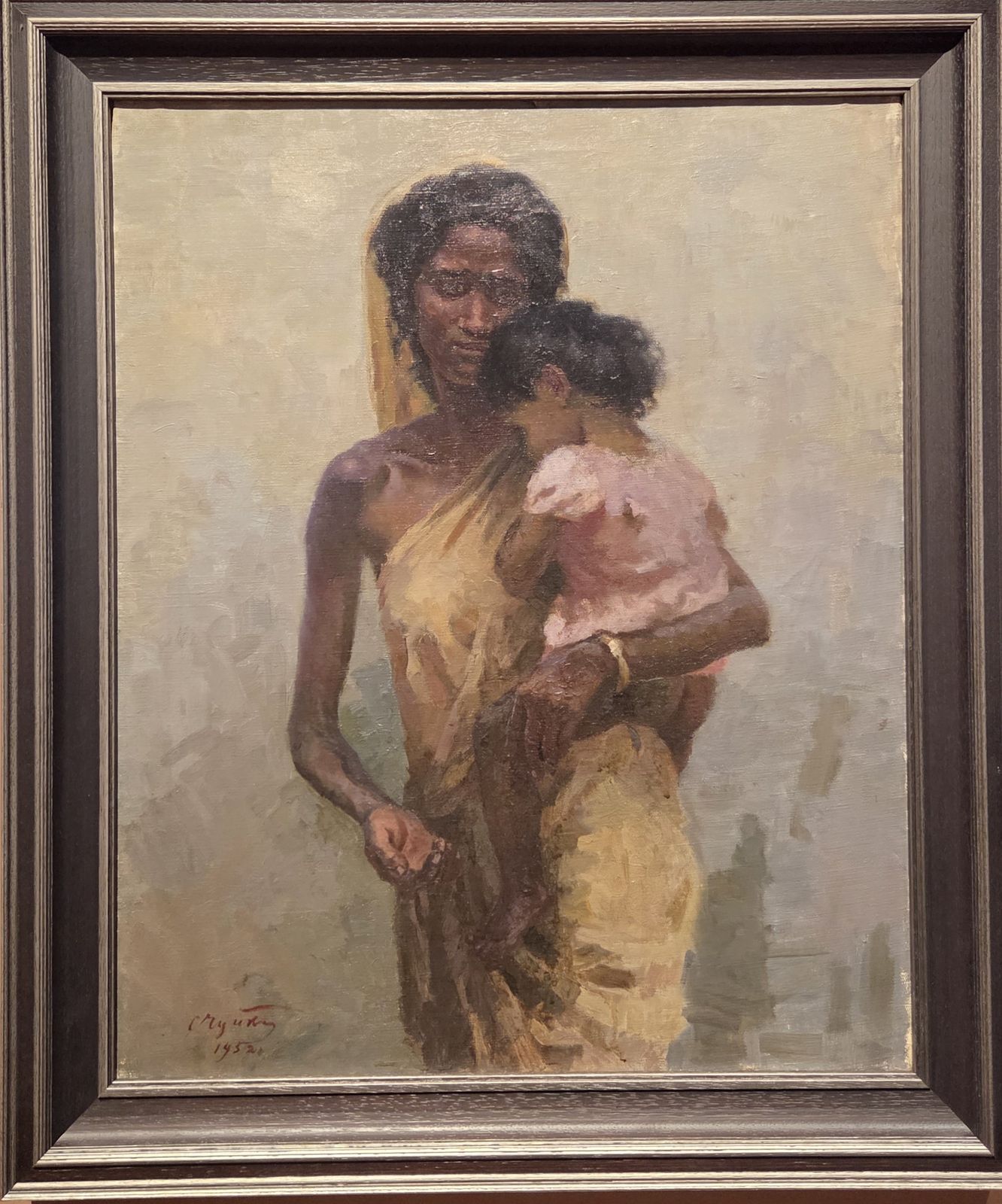 Женщина из Мадраса. 1952 холст, масло