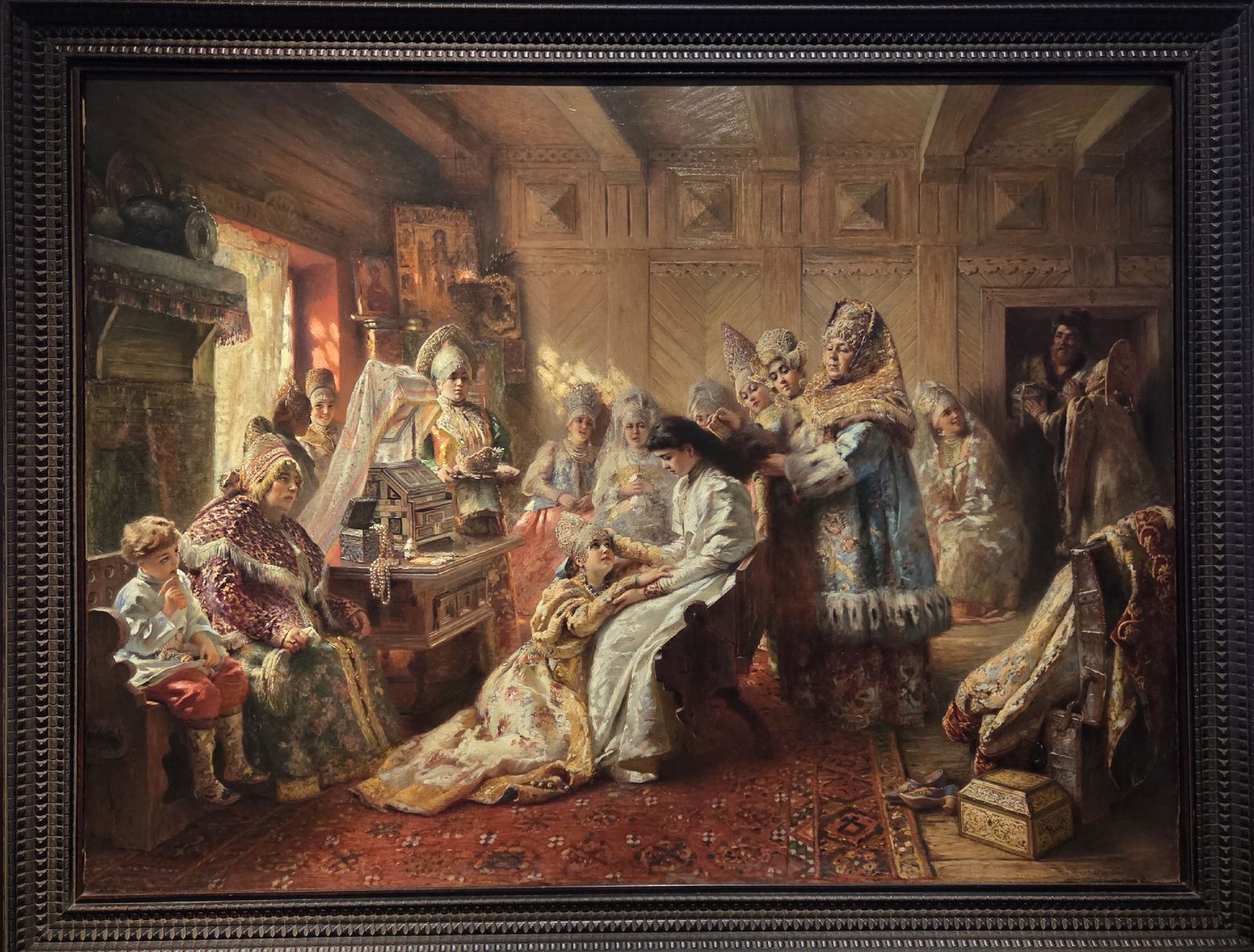 Маковский К.Е. Под венец. 1890 холст, масло