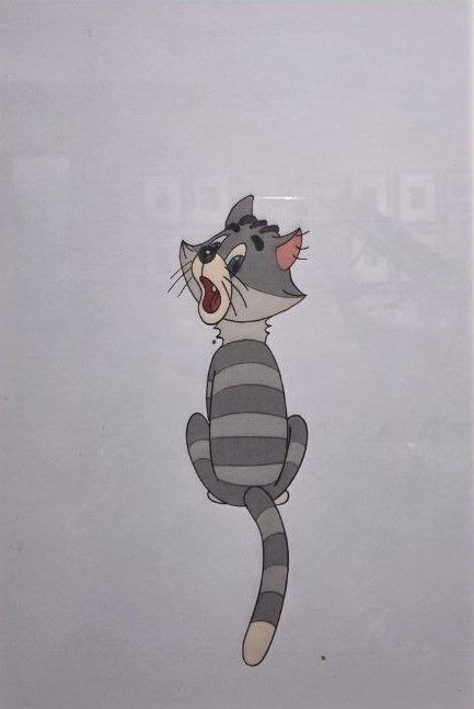 Эскиз к мультфильму Трое из Простоквашино. Москва, 1978