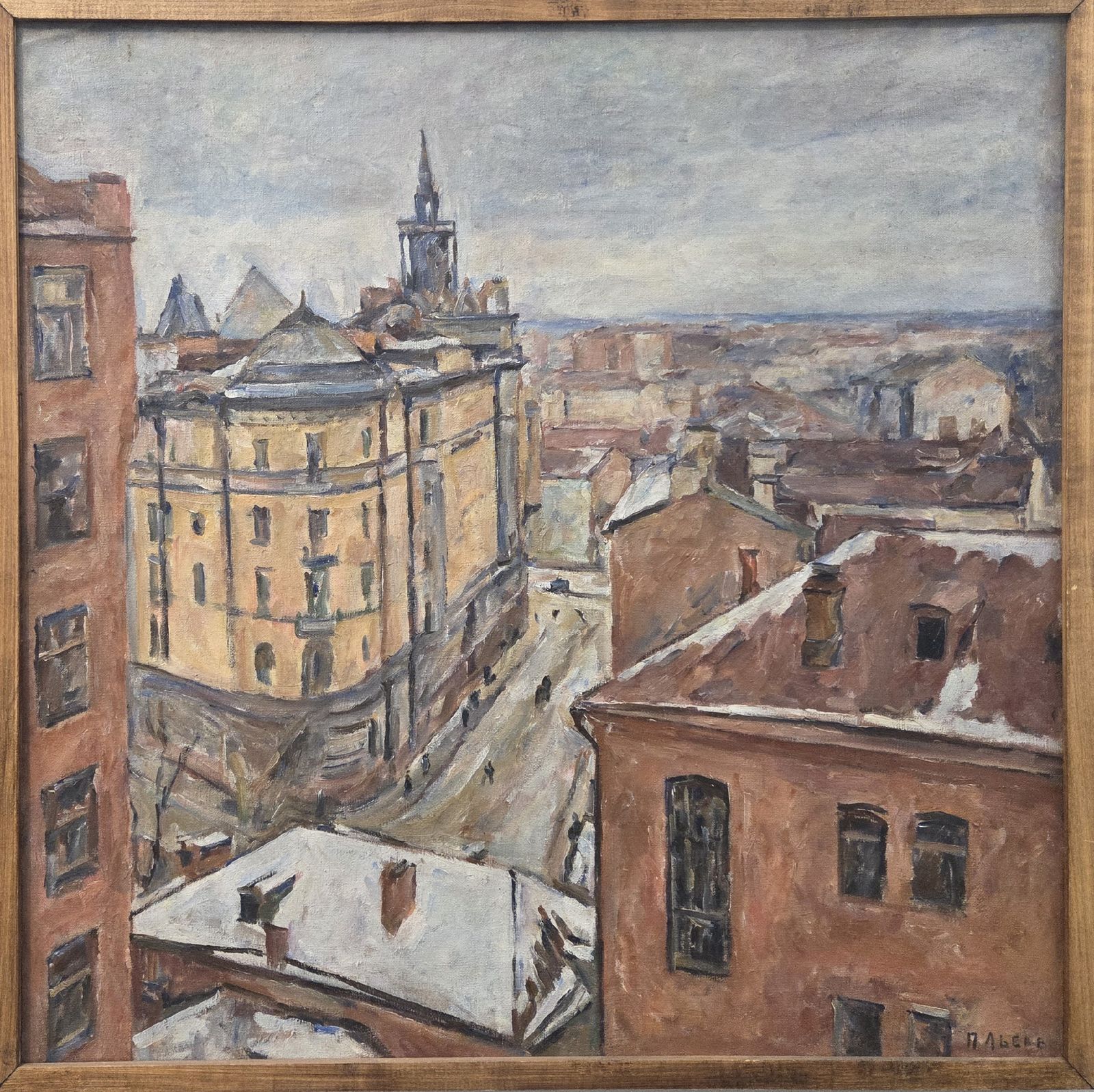 Пётр Львов. Москва. 1929 холст, масло