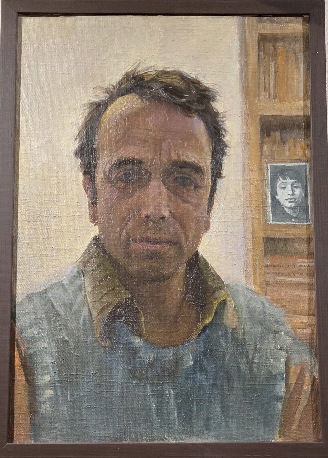 Давид Давидович Штеренберг.Автопортрет 1970-е холст, масло