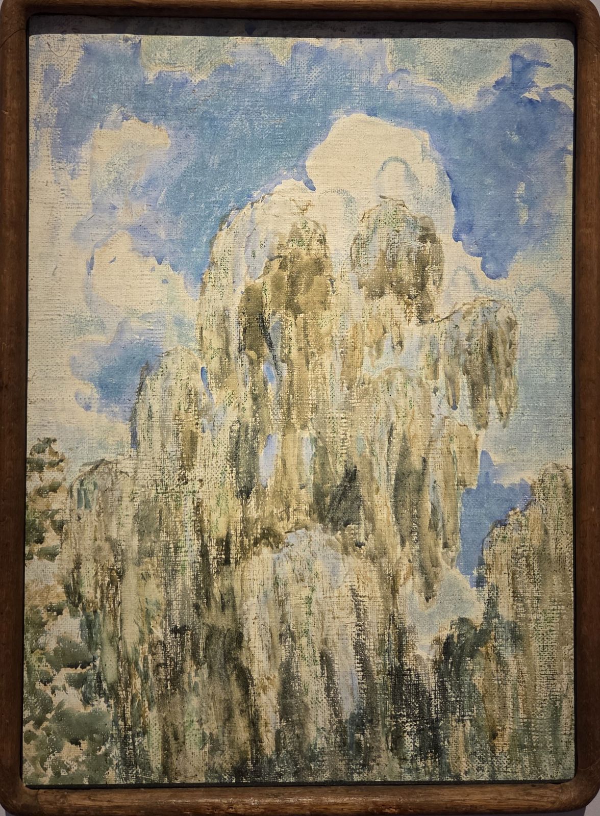 Береза. 1904-1905 холст, темпера