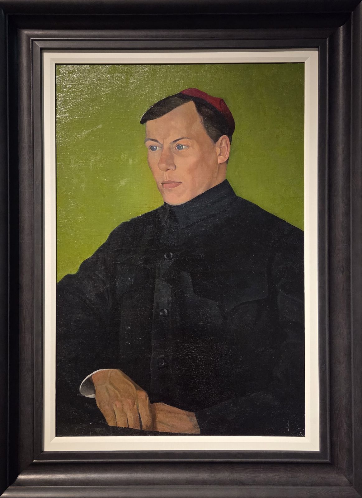Николай Кузьмин. Автопортрет. около 1912 холст, масло