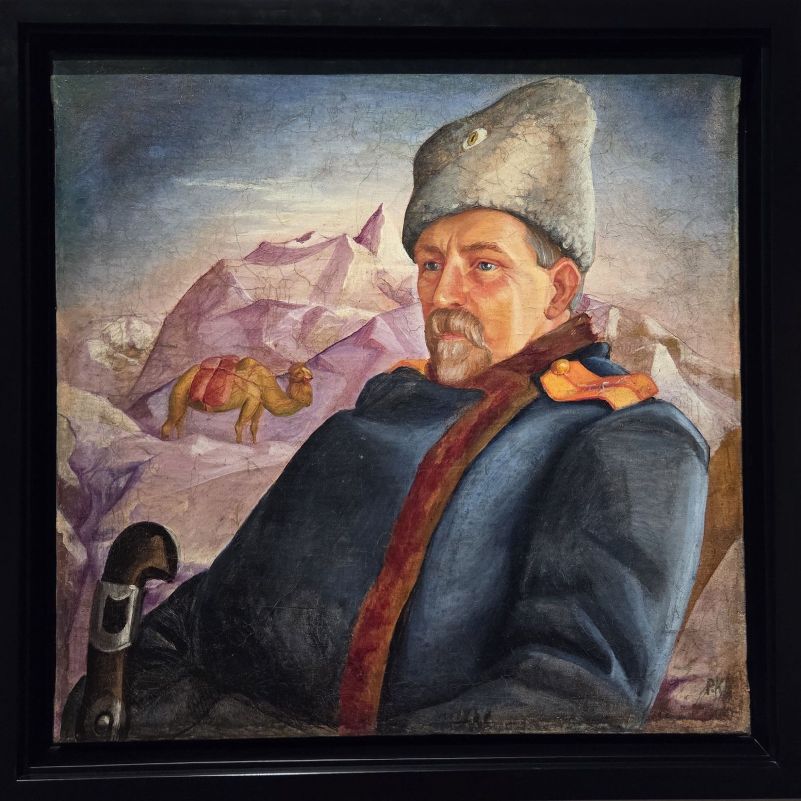 Раиса Котович-Борисяк. Портрет Андрея Андреевича Шибинского 1918 холст, масло