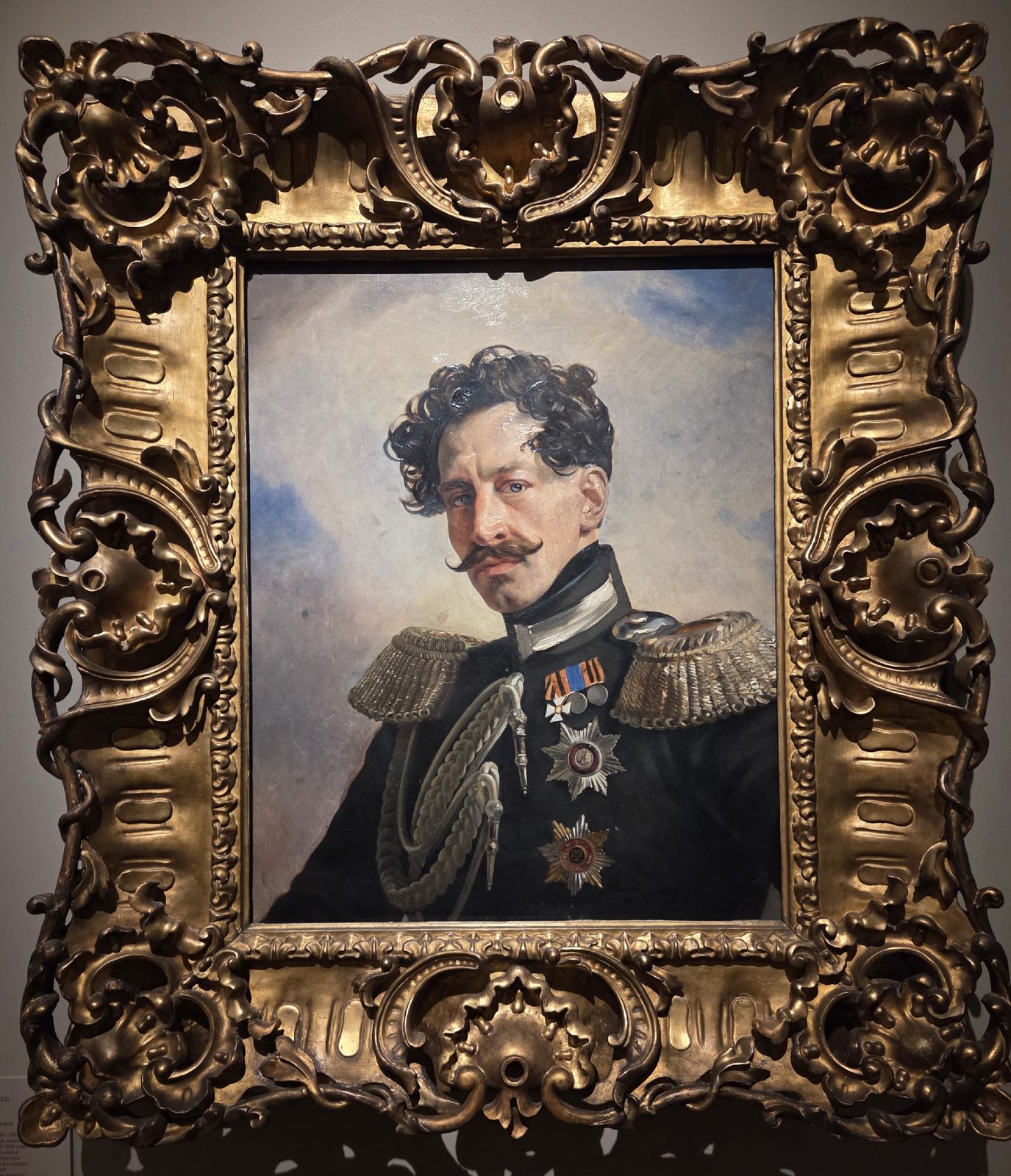 Карл Брюллов. Портрет В.А.Перовского 1837 холст, масло