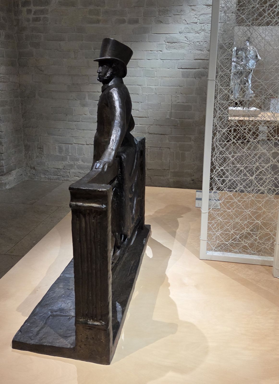 Комов Олег. Белая ночь (А.С.Пушкин) 1969 бронза